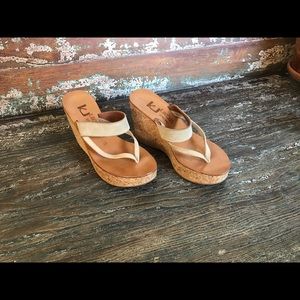 K JACQUES St. Tropez wedge sandals